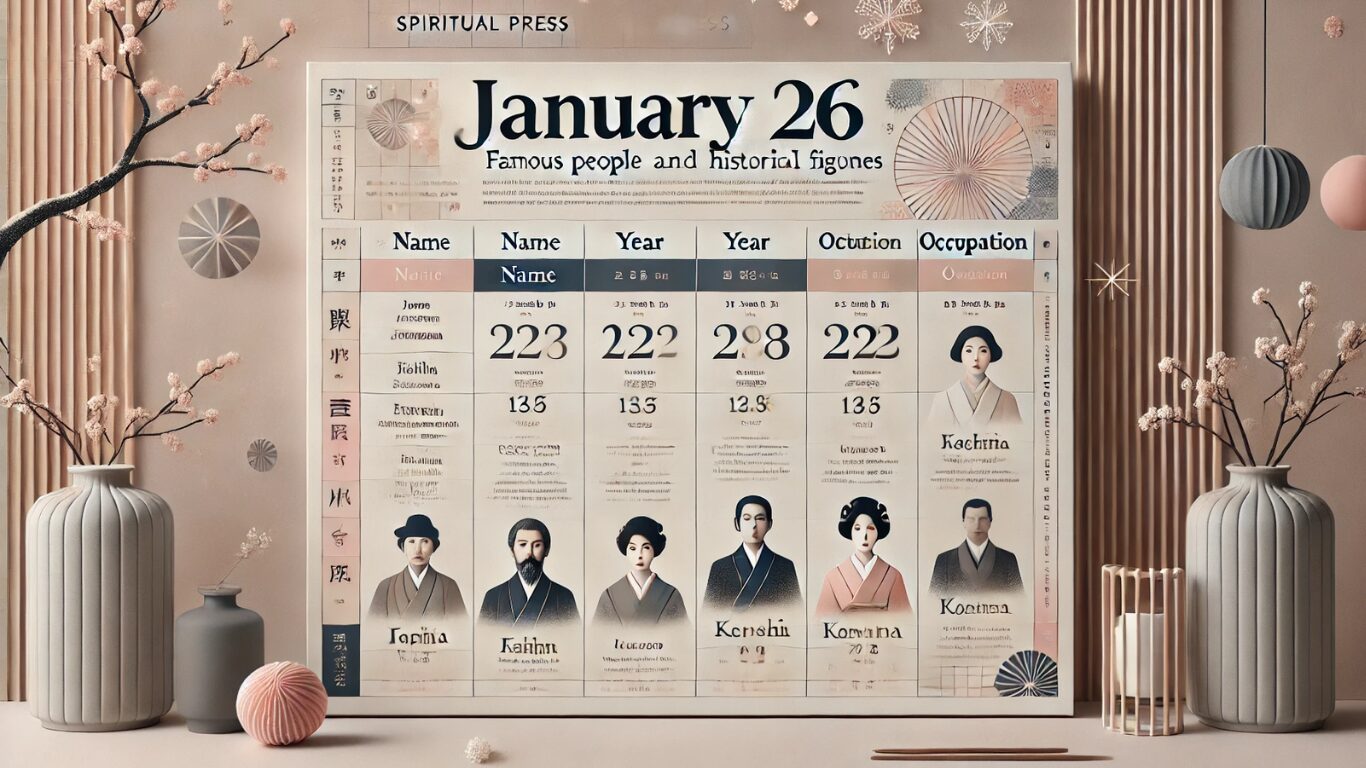 1月26日,性格,恋愛,相性